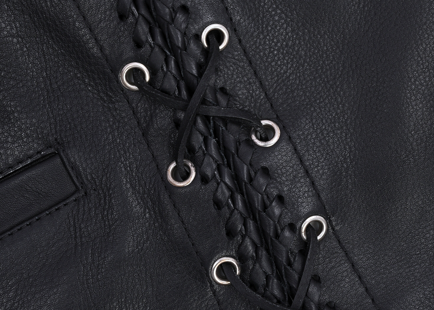 Motorbike Waistcoat Buckle Up Rebel Premium Aniline Leather Vest