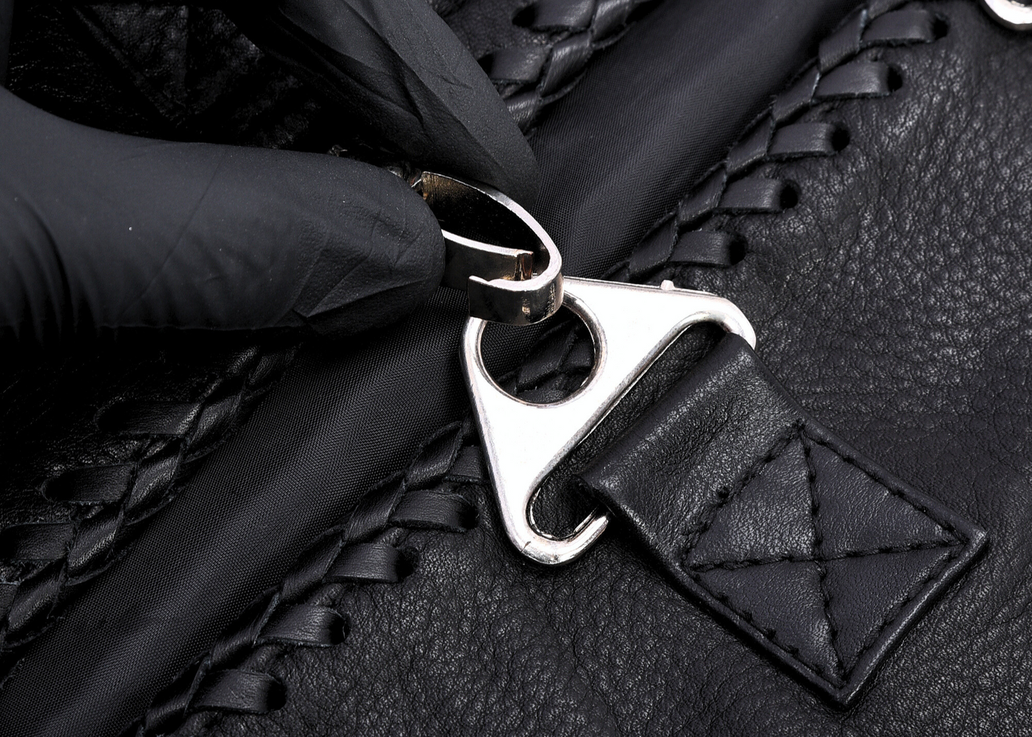 Motorbike Waistcoat Buckle Up Rebel Premium Aniline Leather Vest