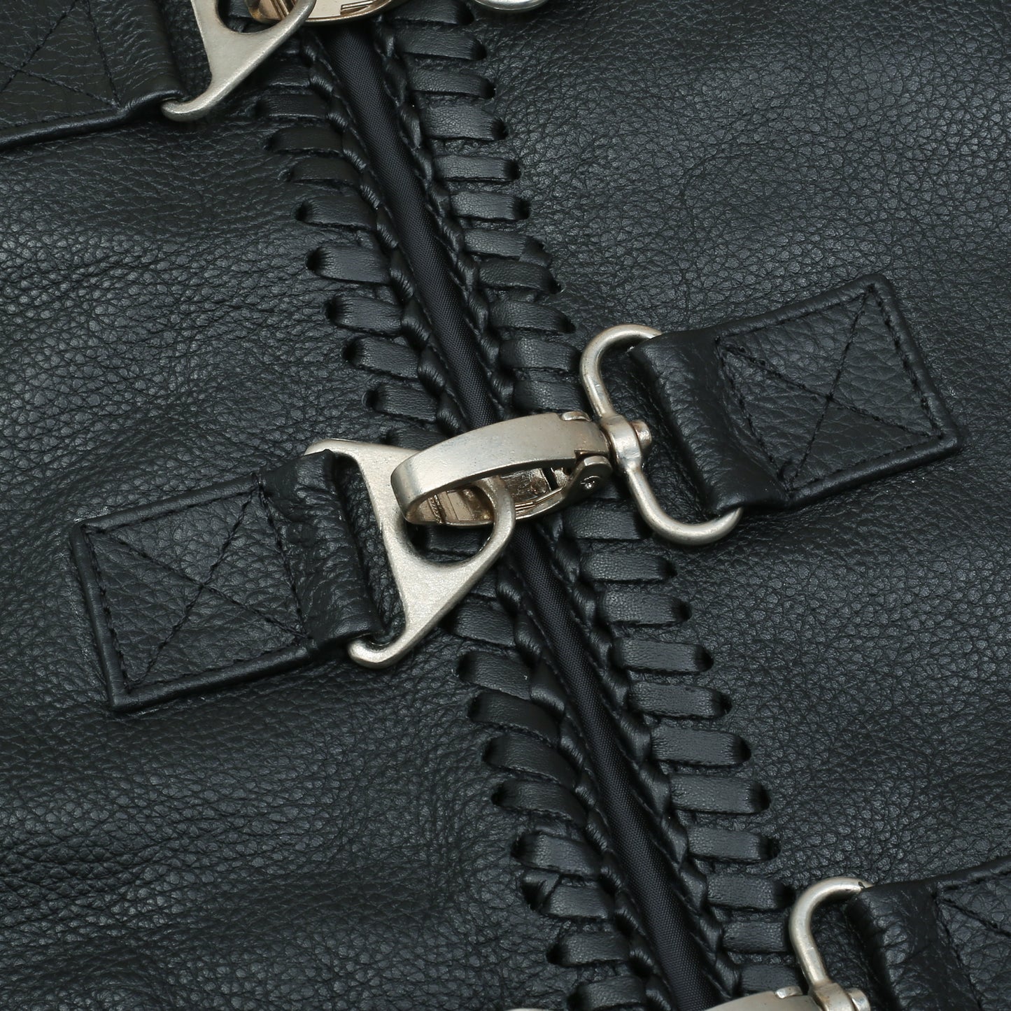 Motorbike Waistcoat Buckle Up Rebel Premium Aniline Leather Vest